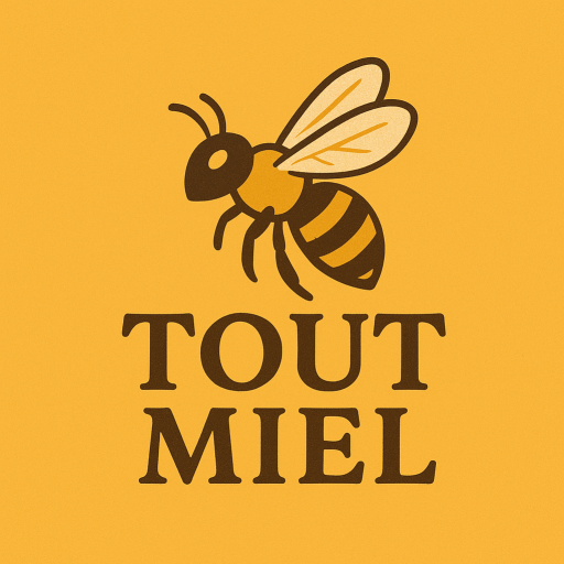 Logo de l’entreprise Tout Miel avec une abeille stylisée